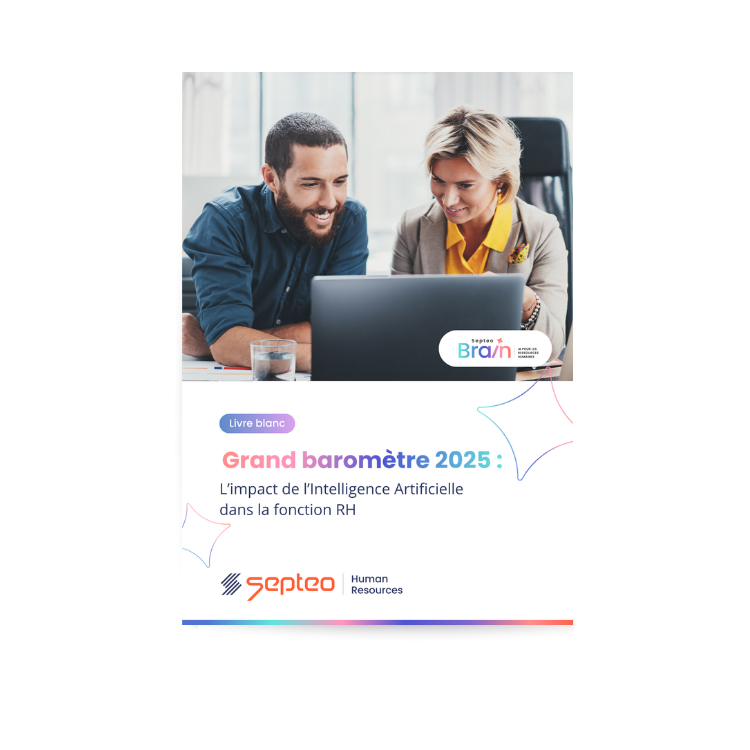 retrouvez notre baromètre IA dans les ressources humaines et téléchargez l'étude de Septeo HR Solutions