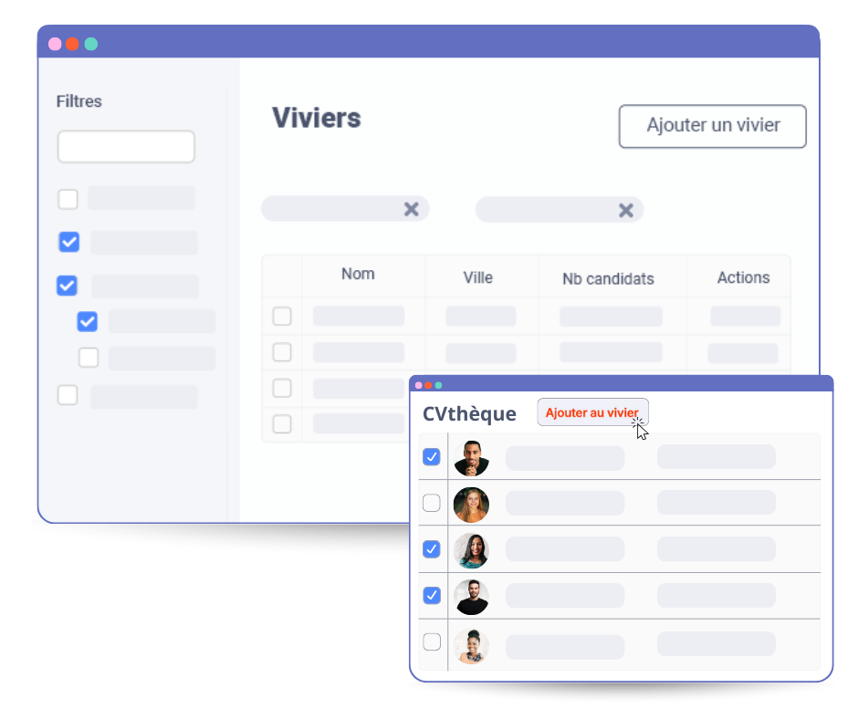 Logiciel de gestion du recrutement - CVthèque mpleo