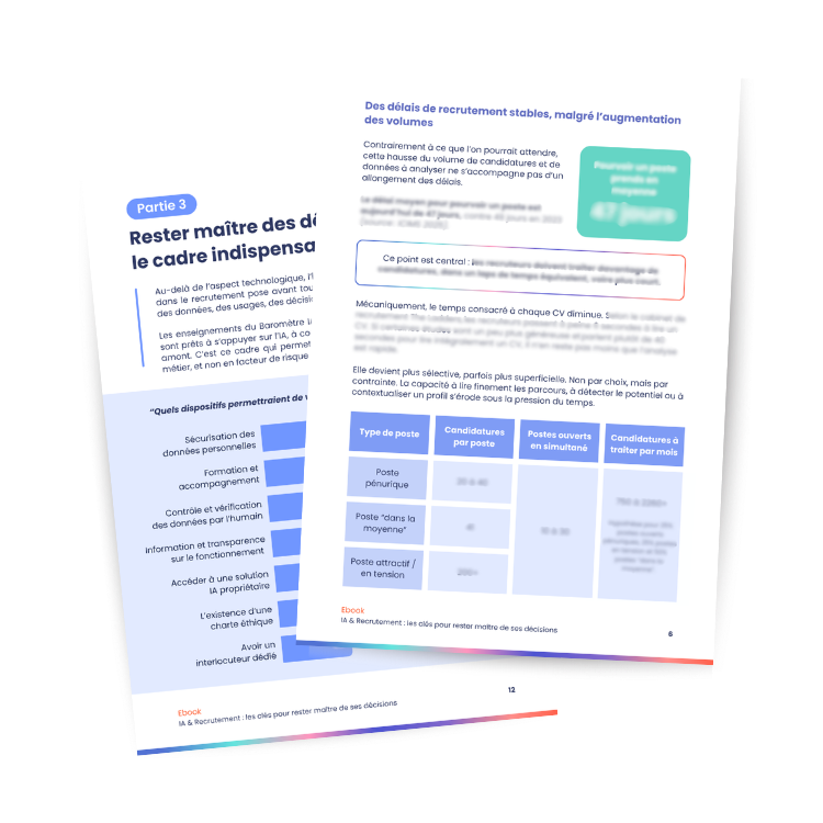 Impact de l’intelligence artificielle sur le recrutement : que trouverez-vous dans cet ebook rh ?