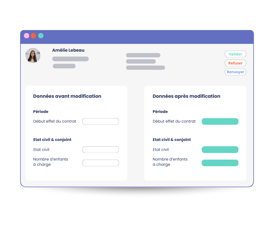 Logiciel recrutement mpleo - mise à jour données personnelles