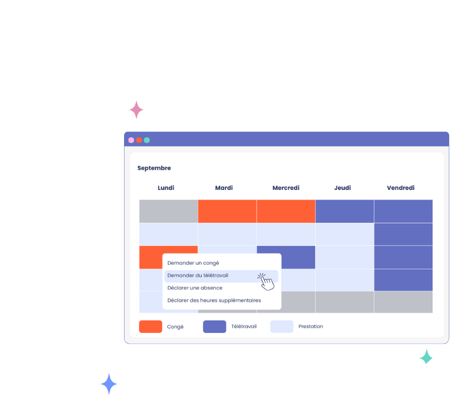 Logiciel gestion des absences